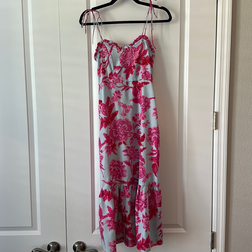 Boohoo Floral Dress